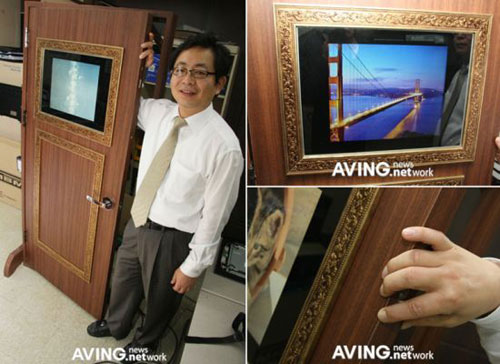Двери с LCD-дисплеем от Elivision Двери с LCD-дисплеем от Elivision
