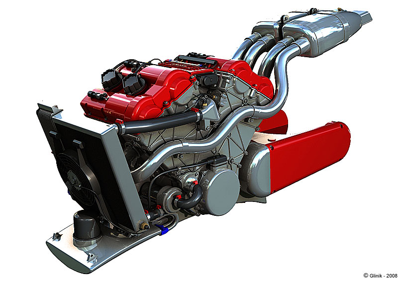 Концептуальный красавец-мотоцикл Ferrari V4 Концептуальный красавец-мотоцикл Ferrari V4