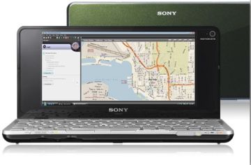 Карманный нетбук Sony Vaio P в действии Карманный нетбук Sony Vaio P в действии